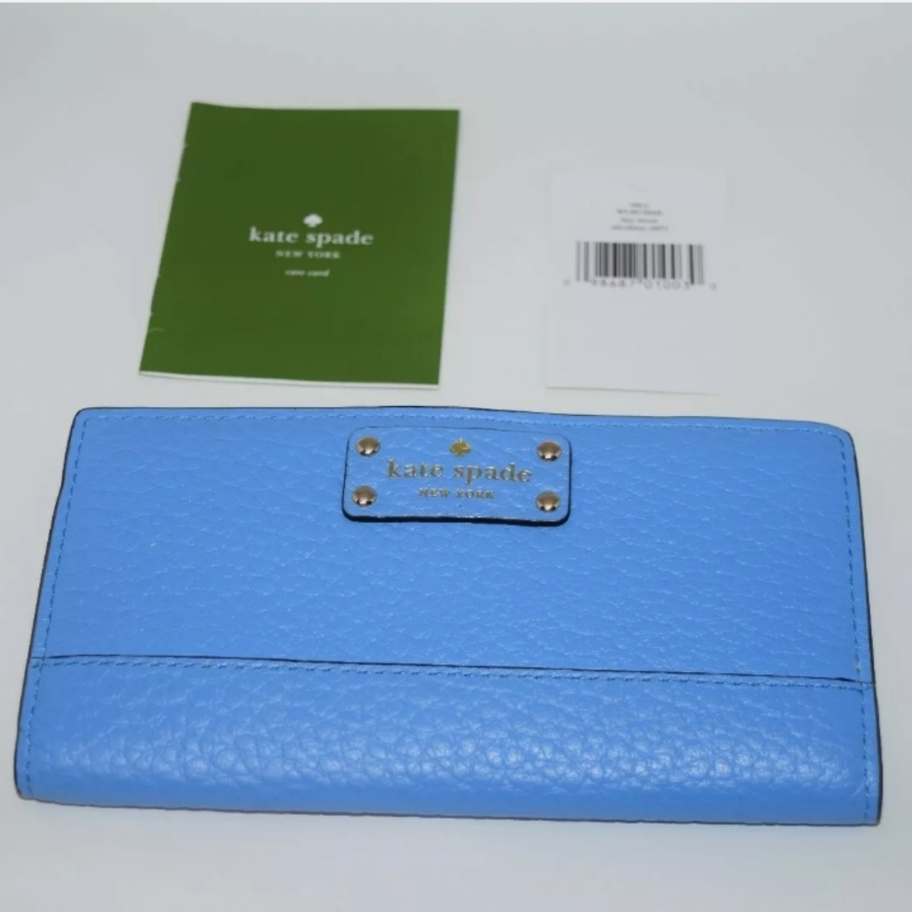Kate Spade Bifold Wallet Alice Blue